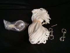 Rope with Pulley & Hardware