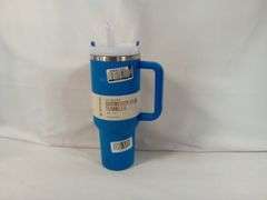 Stanley Flowstate Quencher H2.0 Tumbler with Straw & Handle – Blue 40 oz