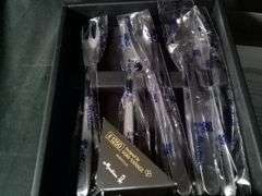 Martian Sori Yanagi Stainless Steel Cake Forks Set – Silver 6-Pcs