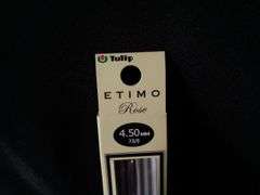 Tulip Etimo Rose Crochet Hook with Cushion Grip – Pink 4.50mm 7.5/0