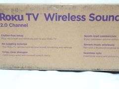 Roku TV Wireless Sound Bar – Bar 2.0 Channel