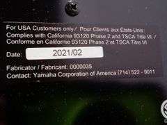Yamaha Subwoofer – Black 120V 60Hz 40W NS-SW050