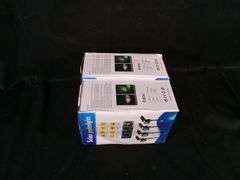 Lot of 2 Solar Stake Outdoor Garden Lights