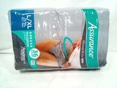 Assurance Men's Underwear – Max Absorbency Size: L/XL 36 Count