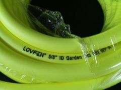 Lovfen 5/8" ID Garden Hose – Neon Yellow 150 PSI