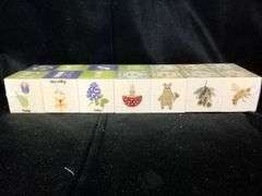 Classic Wooden ABC Blocks, 12"