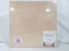 Maker Boards, Plywood Core Maple, 12" x 12.25"