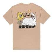 RipNDip No Music No Life T-Shirt – Almond Size: L