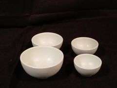 Greg Natale Ceramic Measuring Cups Set – White 4 Piece