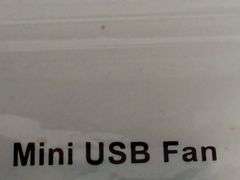 Mescius, Mini USB Fan, Black