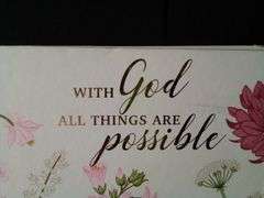 Votum With God All Things Are Possible 18 Month Planner (Aug 2025 - Jan 2027)