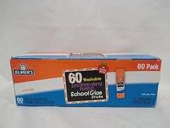 Elmer's, Disappearing Purple All Purpose Glue Sticks E503, 60 Pack