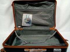 Cosbarn Carry On Hardside Spinner Luggage Set – Black/Brown 3-Piece