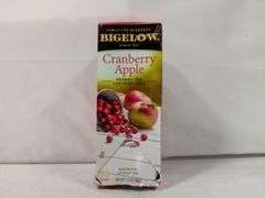 Bigelow Cranberry Apple Herbal Tea, 28 Tea Bags, 1.72 Oz