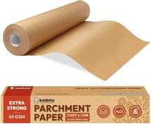 Katbite Heavy Duty Parchment Paper Roll – Brown 210' x 15" Extra Strong 45gsm