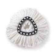 Microfiber Mop Headd Replacement for Spin Mop – White