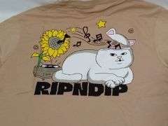 RipNDip No Music No Life T-Shirt – Almond Size: L