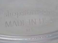 Shopstori Transparent Round Plastic Containers with Lid – 2 Count
