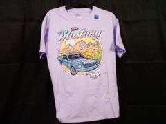 Ford, Mustang Licensed Graphic Tee, Purple, Small