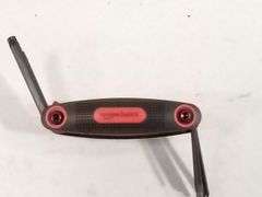 Amazon Basics Folding Hex Keys Set - Metric/SAE/Torx 3-Piece