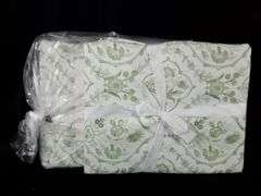 Lot of 2 Laura Ashley Fascott Better Easy Care Tablecloth – Floral Green/Multi