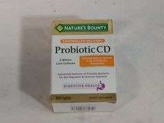 Nature's Bounty, Controlled Delivery Probiotic CD Caplets, 30 Ct