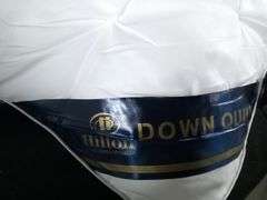 Hilton, Down Quilt Twisted Double Lining Bed Pillow, White