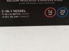 Camelbak Multibev Vacuum Insulated Stailess Steel Water Bottle & Travel Cup
