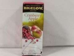 Bigelow Cranberry Apple Herbal Tea, 28 Tea Bags, 1.72 Oz