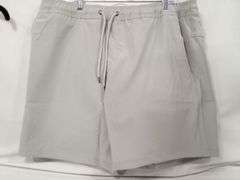 Member's Mark Men's Tech Pull On Short – Light Grey Size: XXL