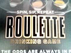 Roulette, Drinking Game - Spin, Sip, Repeat With Shot Glass Set