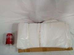 Unprinted Clear Portion Bags Fold/Saddle – 10" x 8.5"