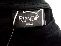 RipNDip Crosswalk T-Shirt – Black Size: S