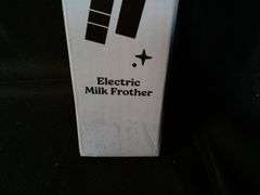 Javvy Electric Milk Frother with Durable Stainless Steel Whisk