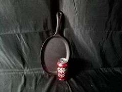 Valor Cast Iron Oval Serving Griddle Skillet with Handle