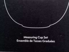 Greg Natale Ceramic Measuring Cups Set – White 4 Piece
