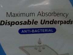 Essentials 360, Maximum Absorbency Disposable Underpads, 23.6" x 23.6", 20 Pack