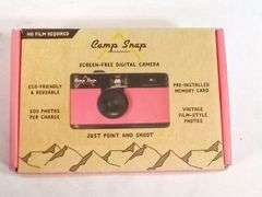 Camp Snap, Screen Free Digital Camera, Pink