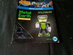 Lot of 4 Metal Earth Legends 3D Steel Model Kits – DC JL Green Lantern