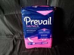 Prevail, Daily Pads For Bladder Leaks Ultimate Absorbency, Regular, 33 Count