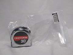 Craftsman Tape Measure – Chrome 30ft CMHT37330