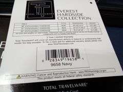 Total Travelware Everest Expandable Lightweight Hardsided Spinner – Navy 28"