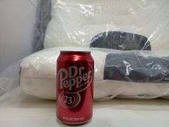 Lot of 2 - 8H Good Sleep Pillows, Cream & Gray, Standard 29"x19", Memory Foam