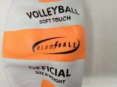 GX Tour Glow In The Dark LED Light Up Soft Touch Volleyball – Official Size #5