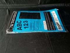 Assortment Of Headline, Self Stick Vinyl Letters & Numbers Kit