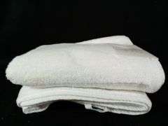 Haven Organic Cotton Turkish Bath Towel – White 28" x 55"