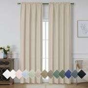 Lot of 7 WM OVZME Bethany Curtains Set – Linen 40" x 96" 2-Panel ea.