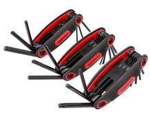 Amazon Basics Folding Hex Keys Set - Metric/SAE/Torx 3-Piece