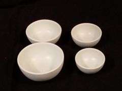 Greg Natale Ceramic Measuring Cups Set – White 4 Piece