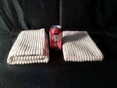 Wool Weave Cushion Cover, Soft Textured Pillow Case, White, 19" x 19"